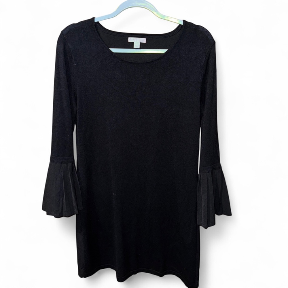 New York & Company Black Midi Dress - Size M